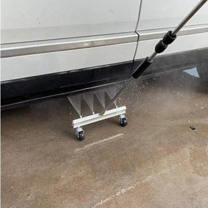 Premium Car Chassis Cleaning Brush with Adjustable Wand for Efficient Undercarriage Cleaning