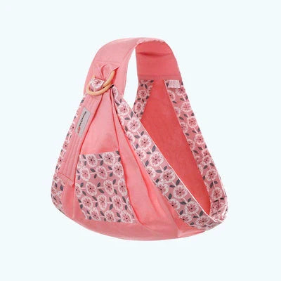 Adjustable baby wrap carrier sling in various colors for comfortable infant carrying