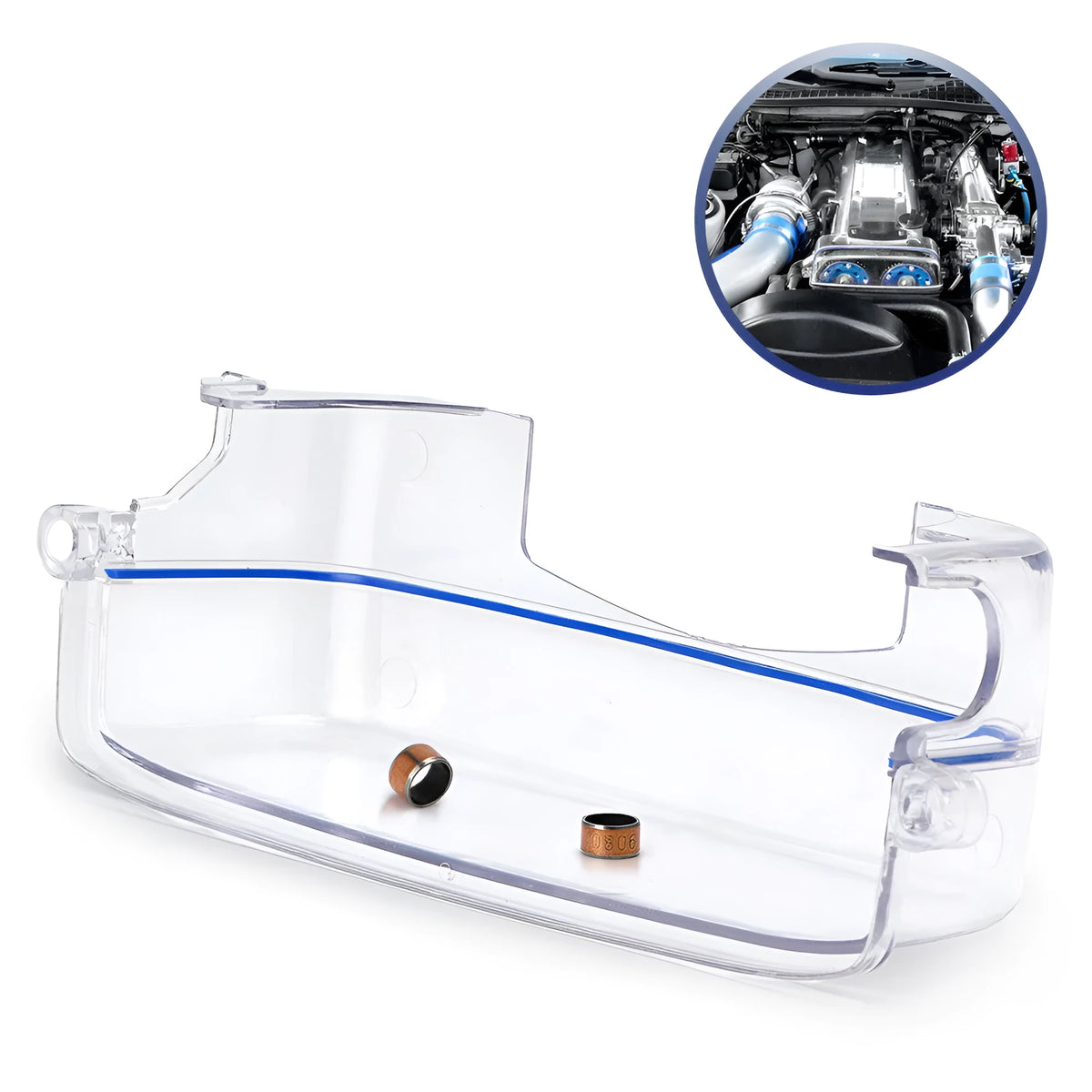 Transparent plastic car gear lever cover for Lexus and Toyota models
