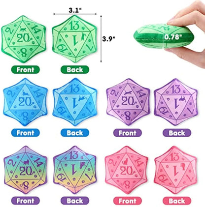 Plush dice-shaped cat toy with organic catnip filling in multiple colour options