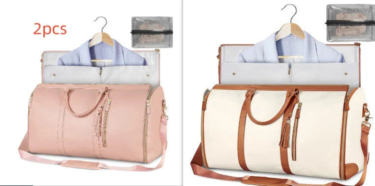 Stylish and durable carry-on travel bag with convenient organization pockets and versatile storage options
