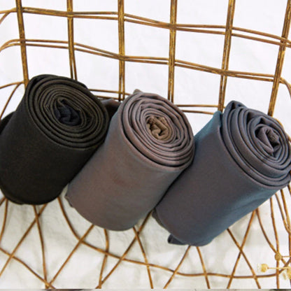 Cozy fleece-lined tights in various colors, featuring a unique translucent design and high-waisted fit for warmth and style.