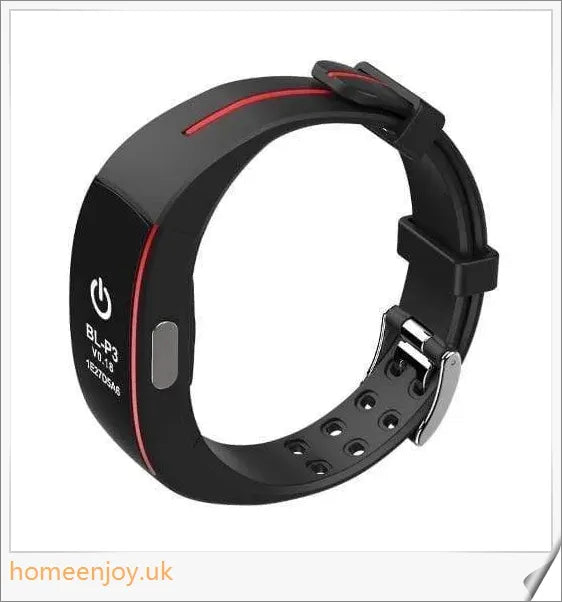 A modern, stylish blood pressure smart watch with heart rate monitoring capabilities