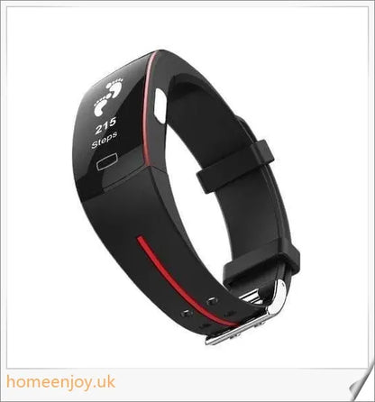 A modern, stylish blood pressure smart watch with heart rate monitoring capabilities
