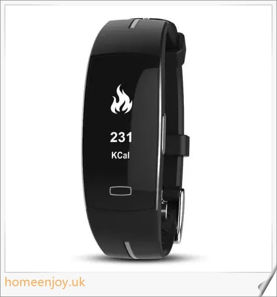 A modern, stylish blood pressure smart watch with heart rate monitoring capabilities