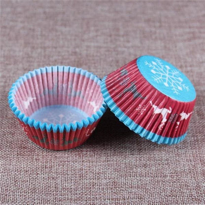 Colourful paper cupcake baking cups in a variety of vibrant shades, perfect for home baking and decorating
