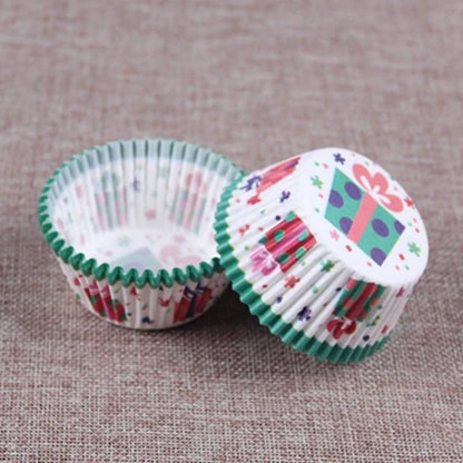 Colourful paper cupcake baking cups in a variety of vibrant shades, perfect for home baking and decorating