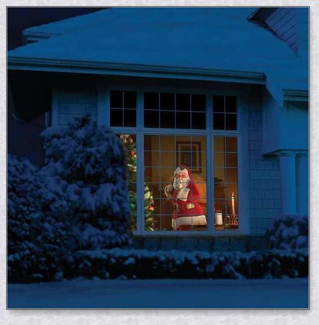 Halloween Holographic Projection - Spooky Holographic Display for Window Decor