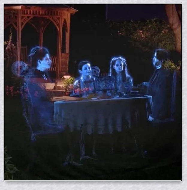 Halloween Holographic Projection - Spooky Holographic Display for Window Decor