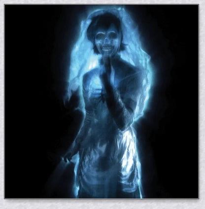 Halloween Holographic Projection - Spooky Holographic Display for Window Decor