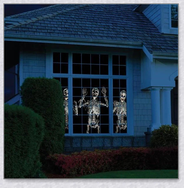 Halloween Holographic Projection - Spooky Holographic Display for Window Decor