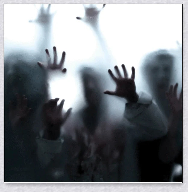 Halloween Holographic Projection - Spooky Holographic Display for Window Decor