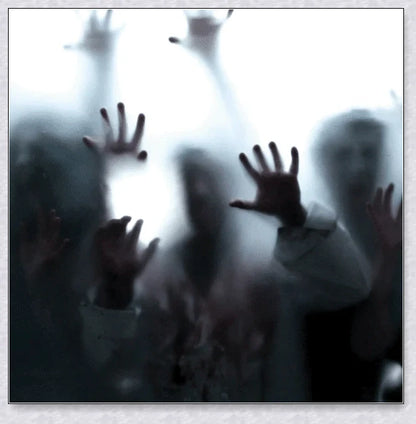 Halloween Holographic Projection - Spooky Holographic Display for Window Decor
