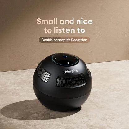 Bluetooth 5.3 Portable Speaker with Subwoofer and Surround Sound for Immersive Audio Experience