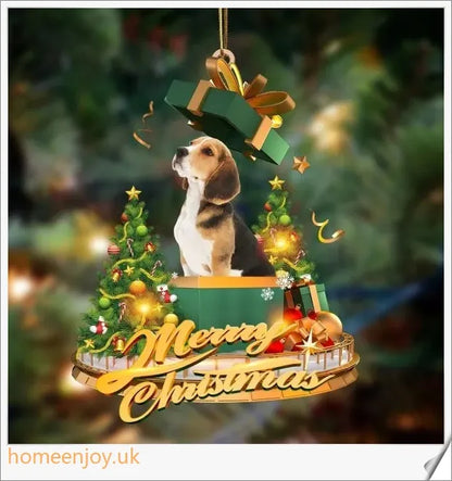 Acrylic Sleeping Dog Angel Hanging Ornament, Decorative Pendant for Cars, Homes, and Offices