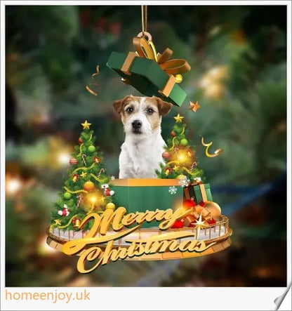Acrylic Sleeping Dog Angel Hanging Ornament, Decorative Pendant for Cars, Homes, and Offices