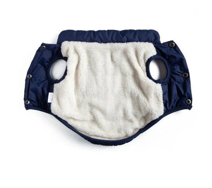 Stylish and cosy cat's warm puffer vest for keeping your feline friend comfortable and fashionable