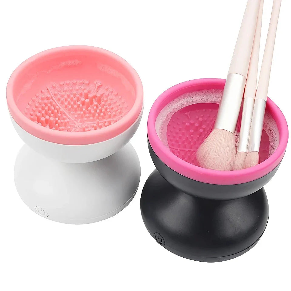 Electric USB Makeup Brush Cleaner & Dryer - Thoroughly clean and dry your makeup brushes in seconds for flawless makeup application