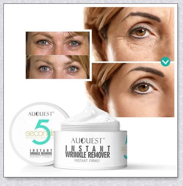 Instant Wrinkle Remover Cream - Rejuvenating facial cream that visibly reduces wrinkles and fine lines in seconds