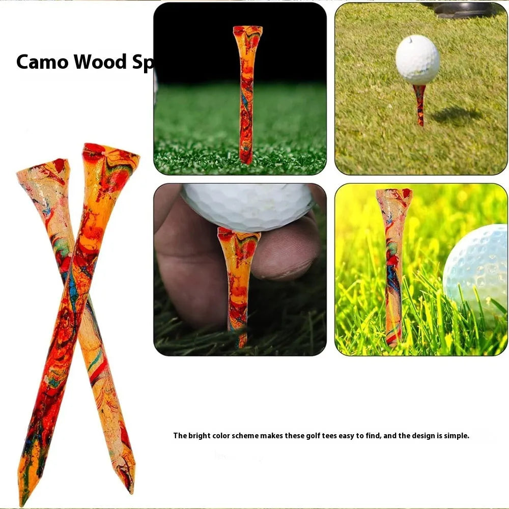 Colourful plastic golf ball holder, 70mm diameter, in a pack of 50 pieces