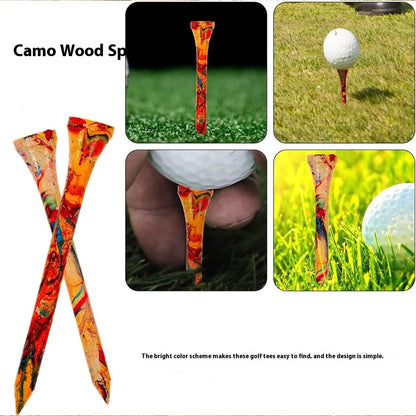 Colourful plastic golf ball holder, 70mm diameter, in a pack of 50 pieces