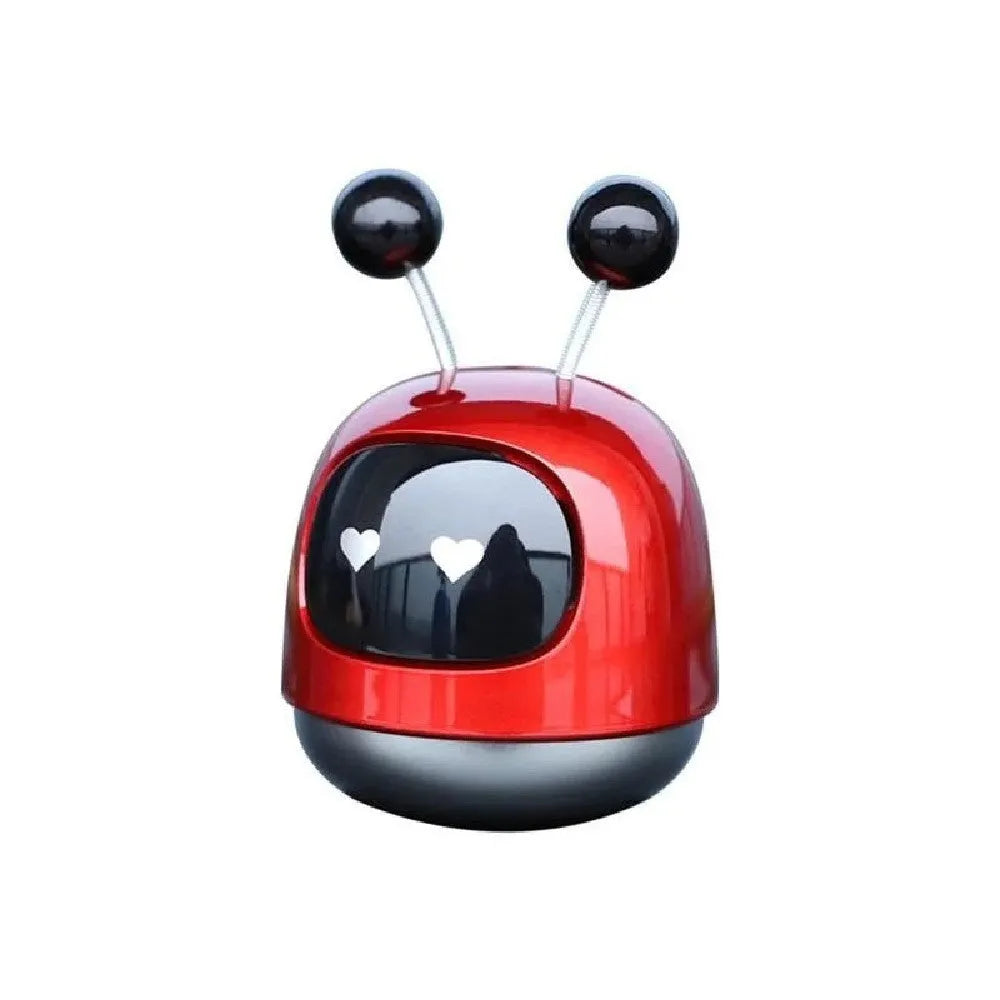 Robot car shaped vent mounted aromatherapy diffuser for vehicles with 40ML fragrance gel capacity
