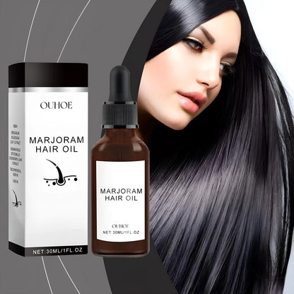 30ml Marjoran Mi Hair Oil Moisture Replenishment Essence bottle for dry hair repair.
