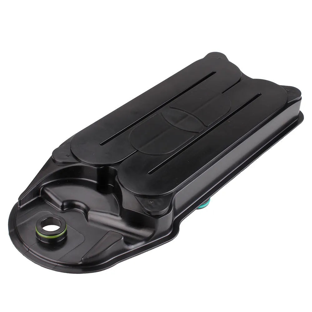 OFI068 black crankcase ventilation filter for Ram 6.7L Cummins diesel trucks.