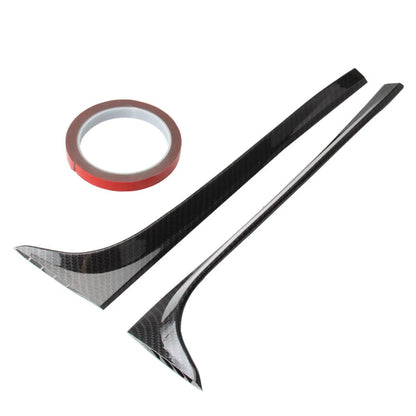 Volkswagen Golf 7 MK7 black rear window spoiler wing with adhesive tape