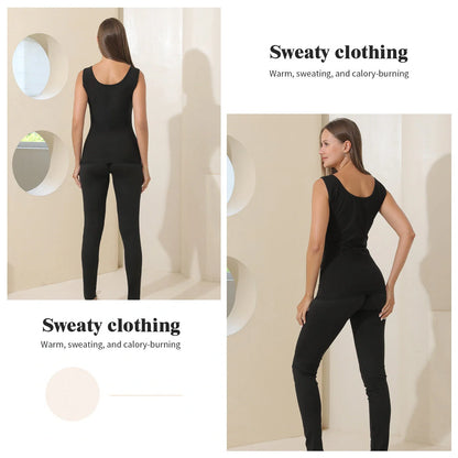 Women's black zip vest shapewear sweatshirt for stormy weather comfort and style