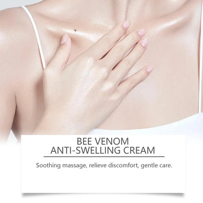 15g skin cream container with daily care formulation containing mint, bee poison, arnica, vitamin B6, and aloe extracts