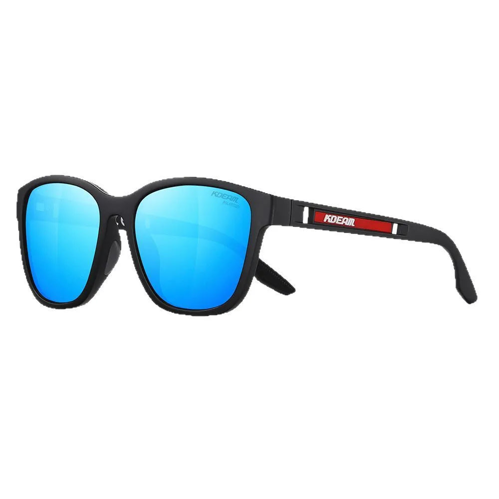 Retro outdoor sunglasses with metal hinges and TAC lenses in multiple colour options for UV protection