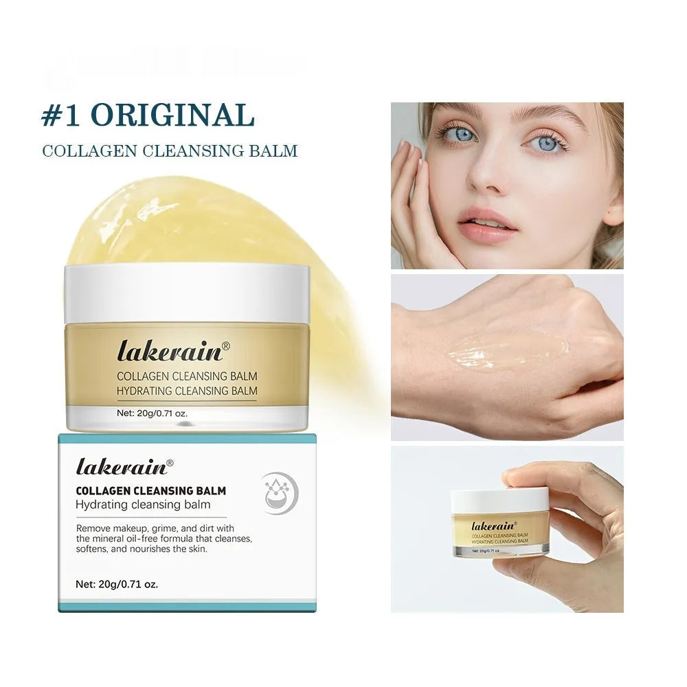 Makeup remover cleansing cream in 20g container, options shown for Original, Rose and Fragrance-Free variants.
