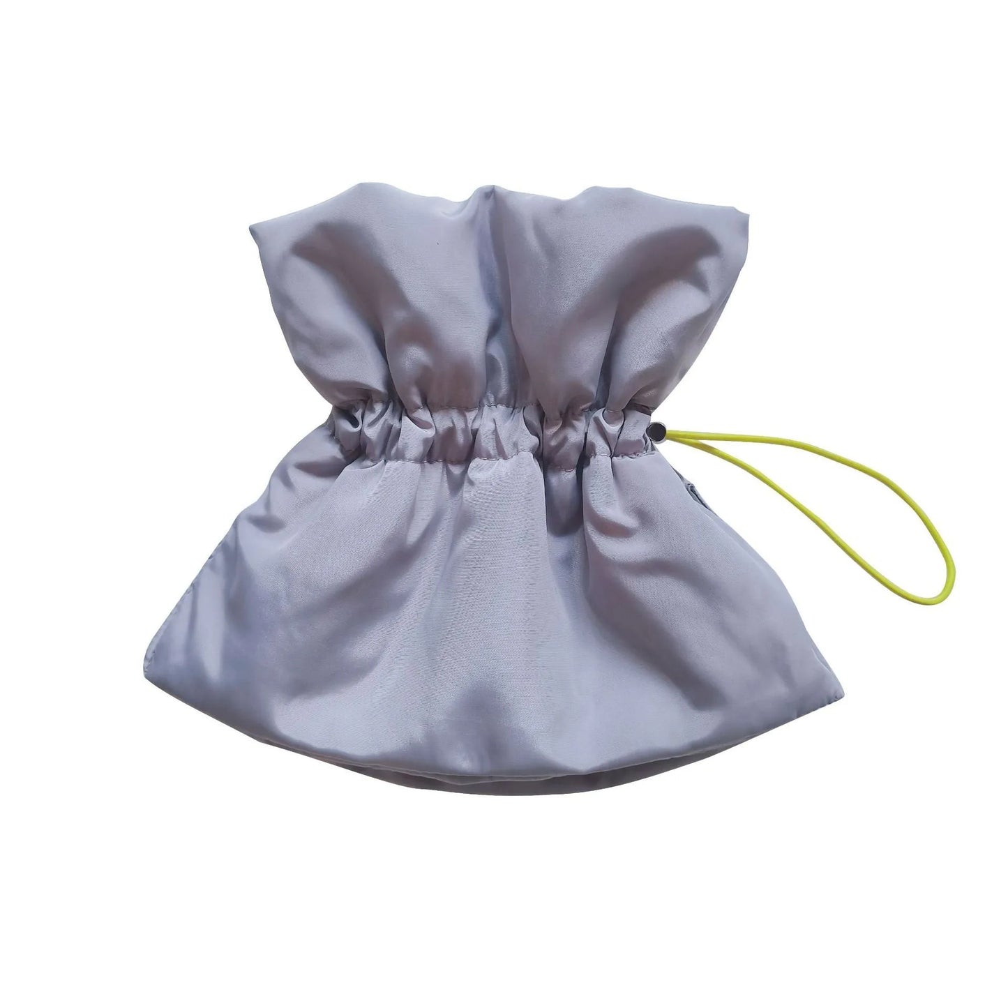 Soft adjustable Elizabethan recovery collar for a cat or small dog in blue, grey, green, or pink.