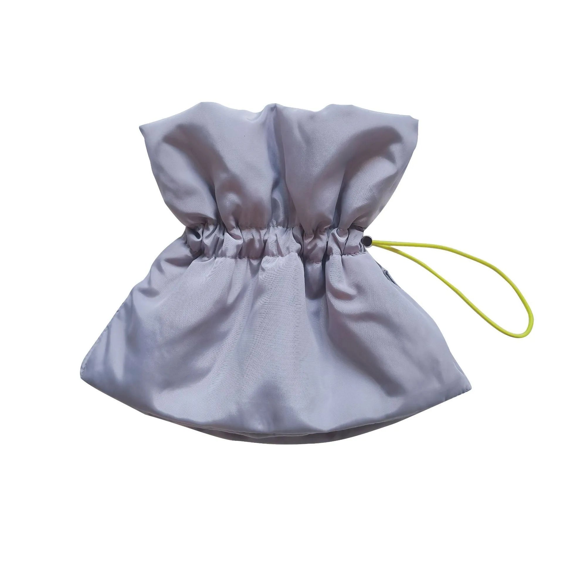 Soft adjustable Elizabethan recovery collar for a cat or small dog in blue, grey, green, or pink.
