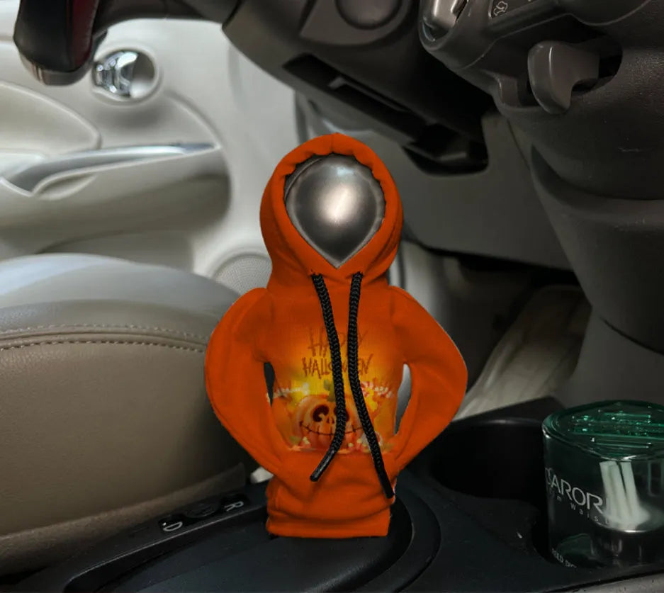 Halloween car gear decorative polyester handle rod cover, loose fit, single pack