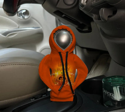Halloween car gear decorative polyester handle rod cover, loose fit, single pack