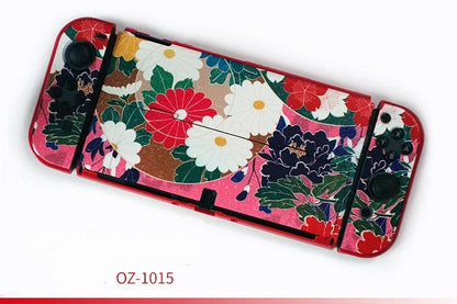 Nintendo Switch OLED hard protective case with PC crystal shell and cartoon pattern options