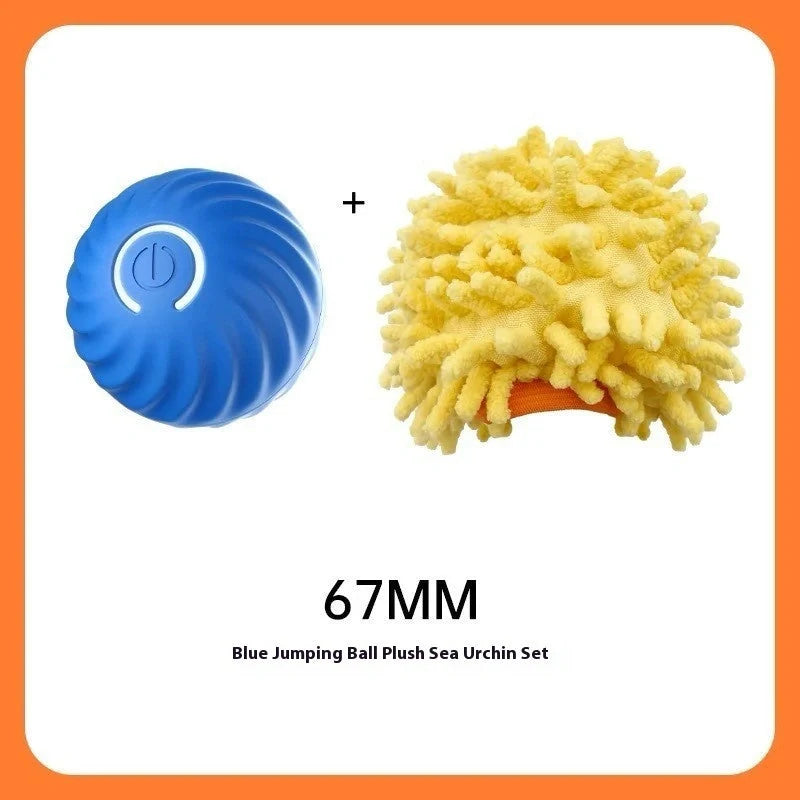 Durable rubber dog ball toys in bright colours for bite resistance and training