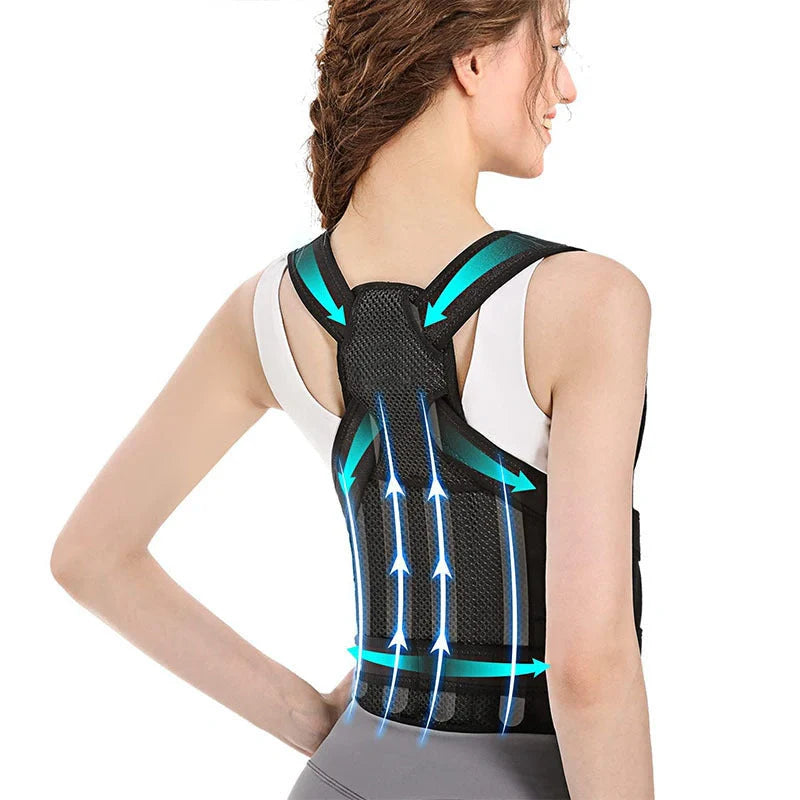Invisible posture corrector belt for adults, breathable neoprene design