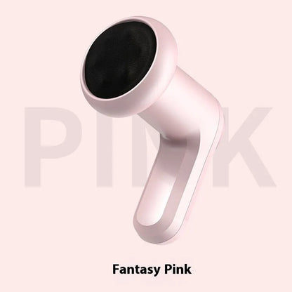 USB-powered electric massager in black colour for cervical spine, waist, back, and leg relief