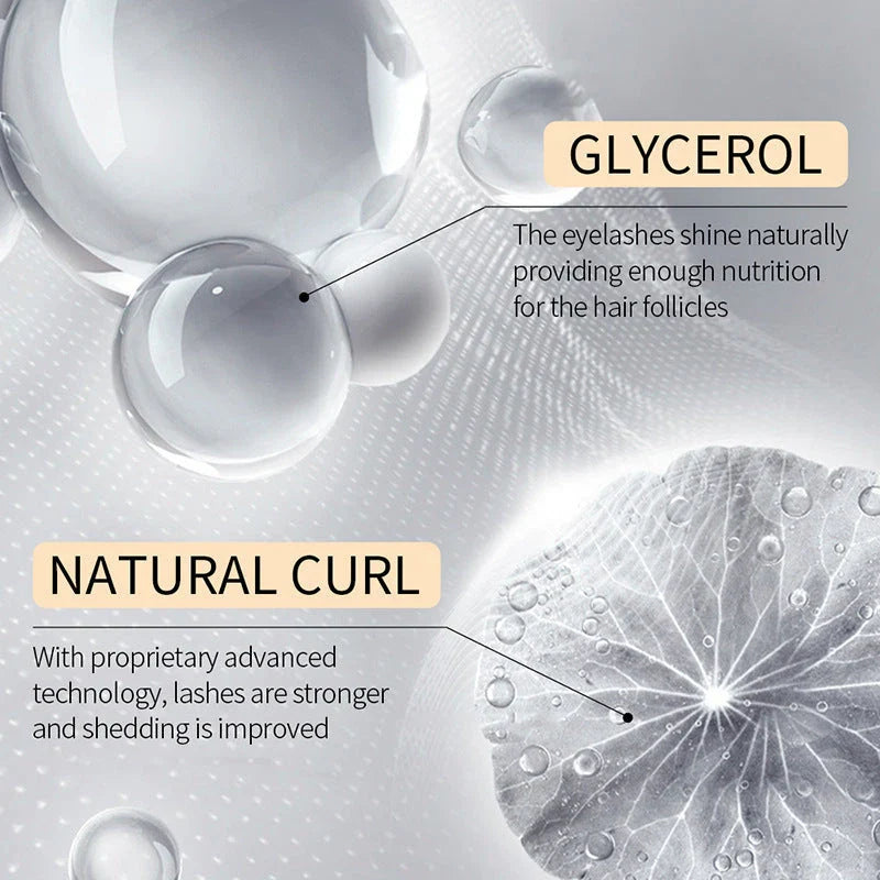 Nourishing Lash Booster: Thicker, Longer, and Curlier Lashes - Revolutionary formula to stimulate lash growth, nourish lashes, and enhance curl and volume