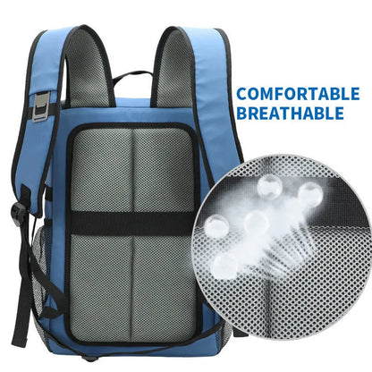 20-litre waterproof insulated backpack with beer bottle opener in modern style