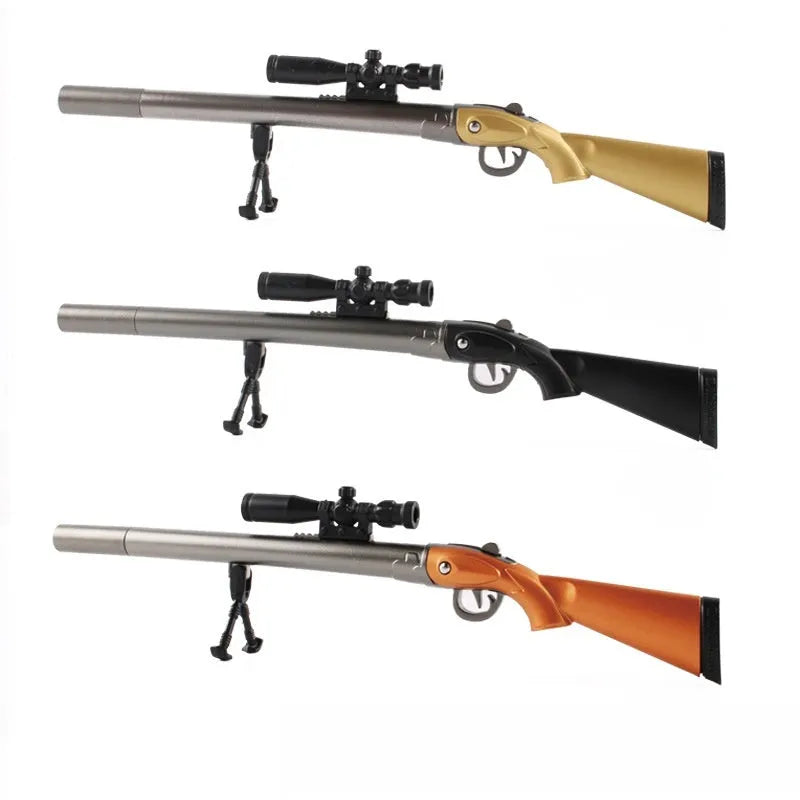 Eating Chicken 98K sniper rifle design gel pen with 0.5mm tip and plastic construction