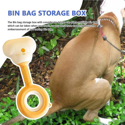 White blue dog pooper scooper with cloud-shaped jaw and ABS plastic construction