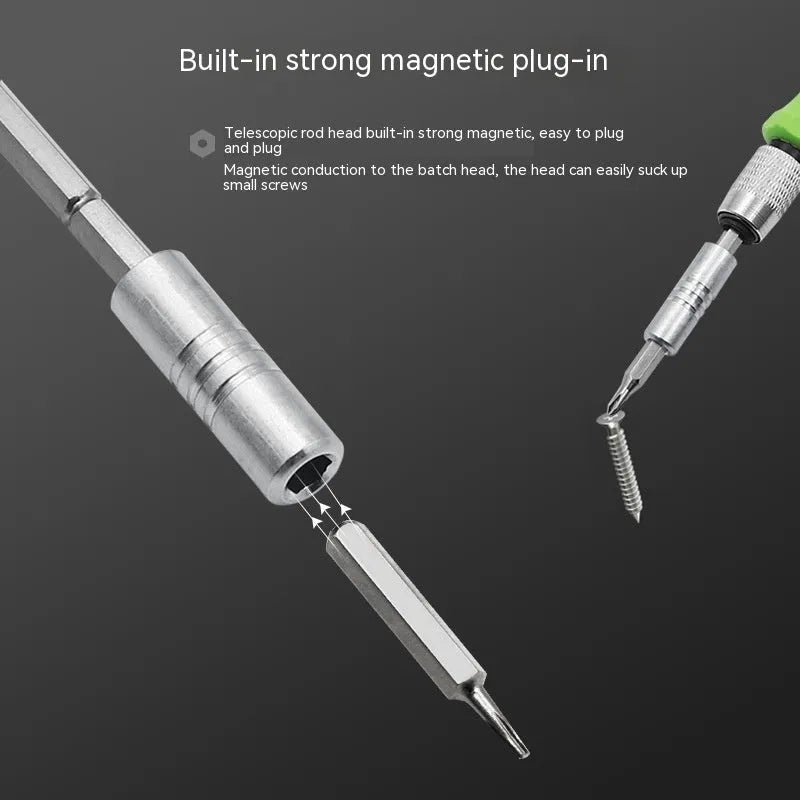 32-in-1 screwdriver set for mobile phone repair with precision bits for electronics disassembly