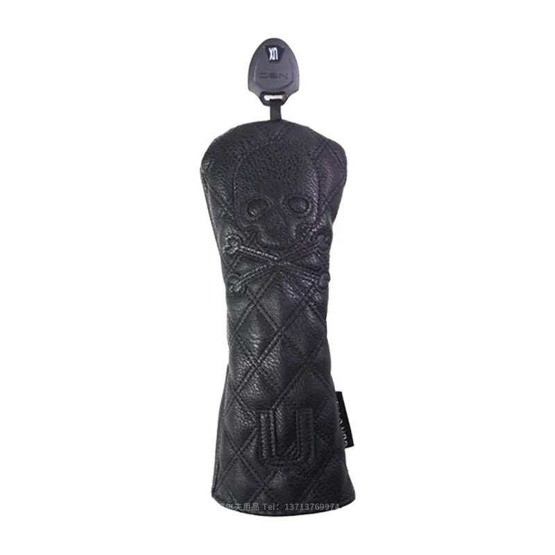 Golf waterproof protective cover for wooden poles in black and white options