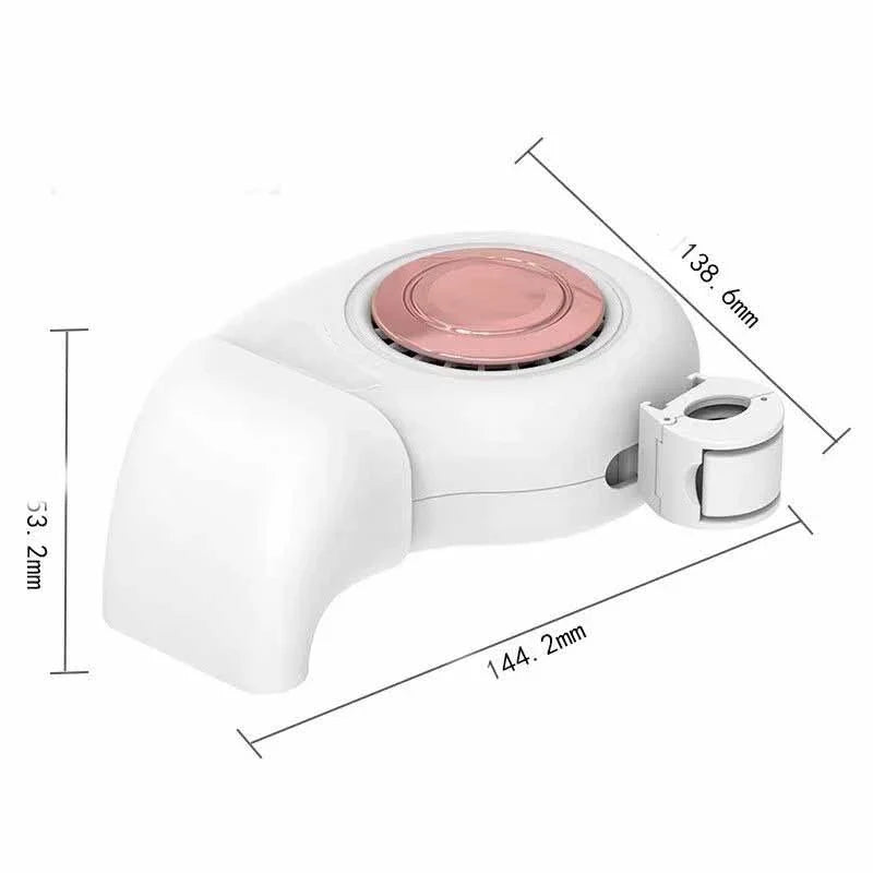 Dual-function car heater and defroster with adjustable mount, designed to quickly remove frost and fog for improved visibility and provide reliable heating for year-round comfort.
