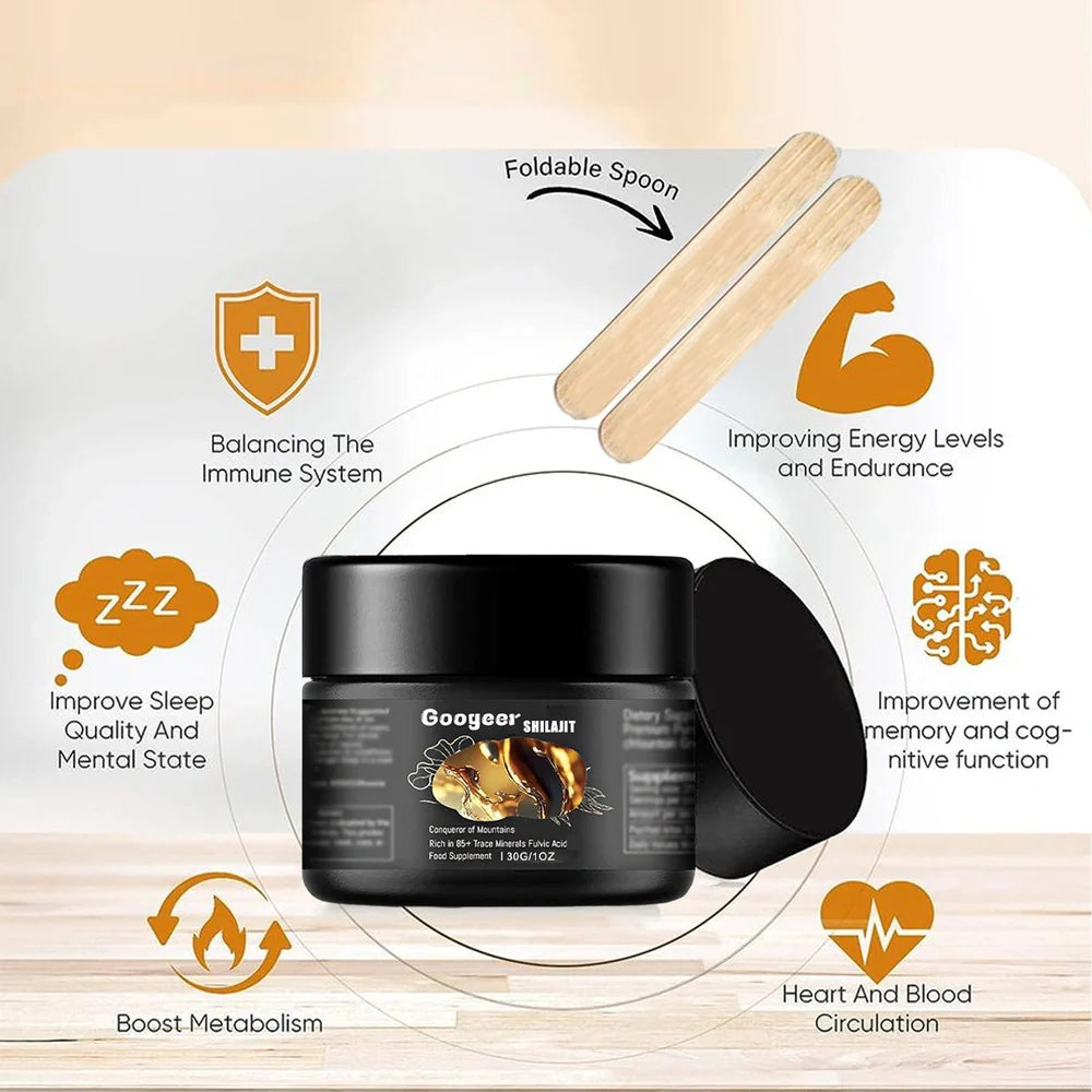 30g body care supplement container with concentrated formula for skin vitality support