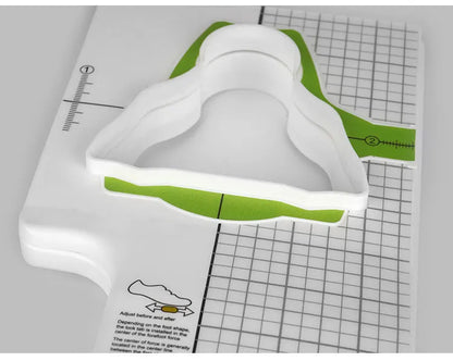 Locking plate adjustment tool for SPD and KEO bicycle cleats on a white background.